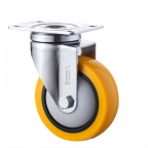 Средно мито - хромирано покритие с оранжево TPE колело