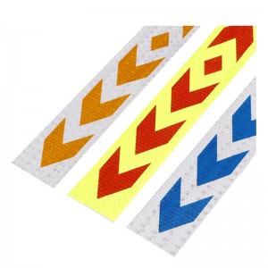 ["Производител алуминиево червено и бяло с висока видимост отразяващ пътен път персонализиран предупредителен знак за безопасно...