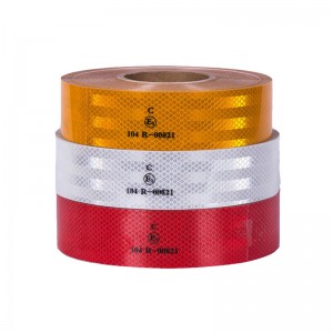 ["Производител алуминиево червено и бяло с висока видимост отразяващ пътен път персонализиран предупредителен знак за безопасно...