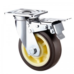 Тежък - Хром покрит корпус с черно колело TPE10