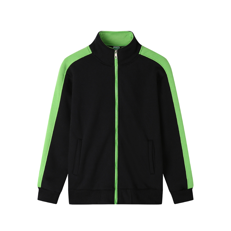 # 309-Berber Fleece двуцветен суичър с цип