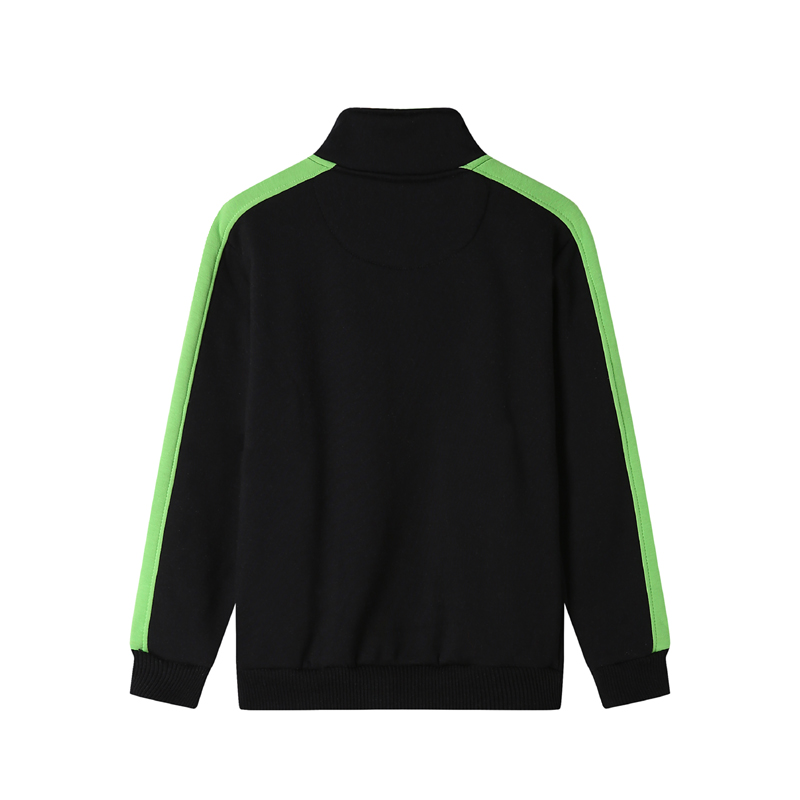 # 309-Berber Fleece двуцветен суичър с цип