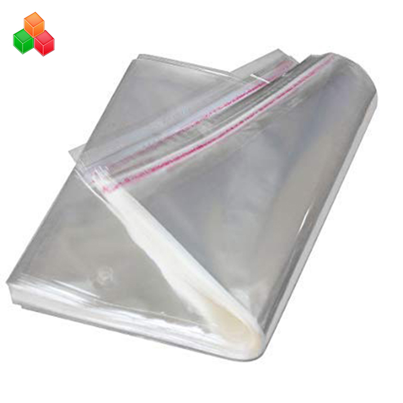 потребителски силен прозрачен самозалепващ се запечатване пластмасова торбичка за опаковки за дрехи opp пластмасови торбички за дрехи / тениска / закуска