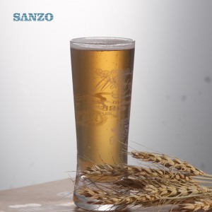 Чаша за бира Sanzo 150ml Body Glass, чаша за бира, олово без чаена чаша бира с лого
