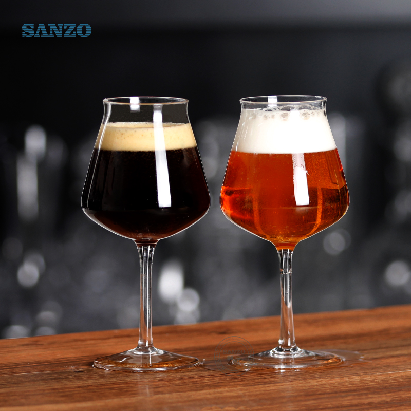 Sanzo Alkohol Beer Glass Персонализирано ръчно изработена бирена бира Steins Perfect Beer Glass