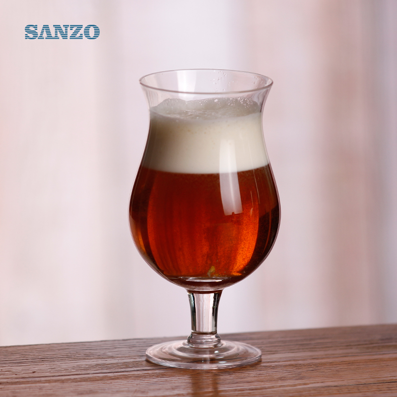 Чаши за бира Sanzo Ale Персонализирани Ръчно изработени прозрачни 6 чаши бира Peroni Чаши за бира