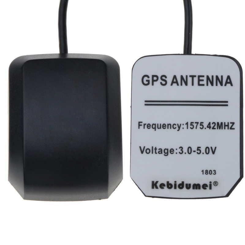 Автомобилен GPS приемник SMA Conector 3M кабел GPS антена
