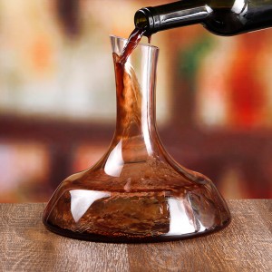 Качествено вино Decanter Design Decanter Червено вино Carafe 2300ML олово без стъкло Decanter Superior Wine Aerator