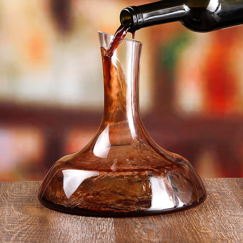 Качествено вино Decanter Design Decanter Червено вино Carafe 2300ML олово без стъкло Decanter Superior Wine Aerator