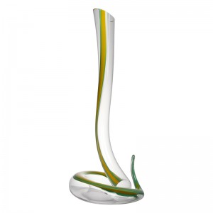 Sanzo ръчна изработка на ръчна изработка на стъклени съдове, уникални единични чаши червено вино графа \/ флангон 1200ml \/ 40oz 900031