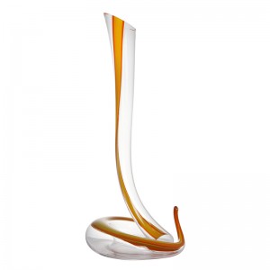 Sanzo ръчна изработка на ръчна изработка на стъклени съдове, уникални единични чаши червено вино графа \/ флангон 1200ml \/ 40oz 900031