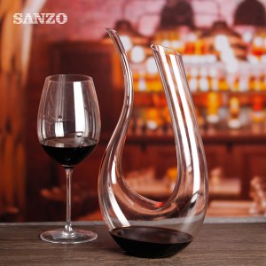 Производител на стъклени принадлежности Sanzo по поръчка на кристален глас
