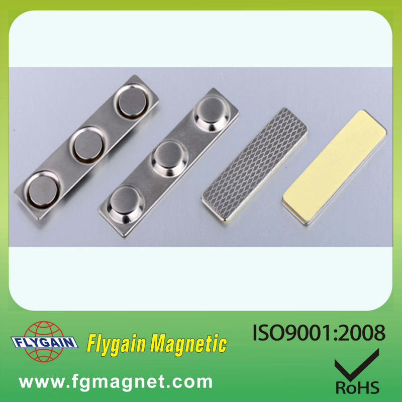 Евтина цена персонализирана метална празна магнитна значка за многократна употреба