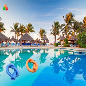 Dongguan потребителско лого форма ROHS 10 мм 20 мм бял разширен epe полиетиленова пяна гръб тръба юфка тръба за деца \/ възрастни