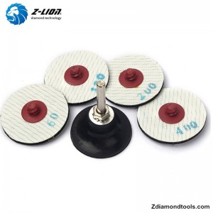 ZL-123ER 2-инчови Roloc стъклени галванични полиращи подложки