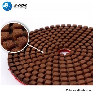 ZL-123F диамантени смоли подложки с пълнеж мед за камък