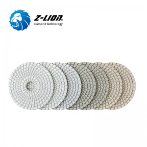 Диамантени полиращи подложки за полиране ZL-123CW за кварцов камък