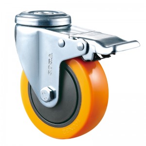 Среден клас - Хром покрит корпус с жълто колело Diamand TPE