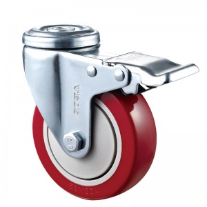 Среден клас - Хром покритие с червено колело Diamand TPE