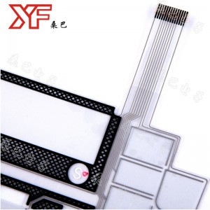 Прозрачен чувствителен на допир превключвател