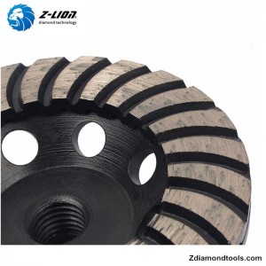 ZL-17 двуслойно турбо диамантено колело за чаша за гранит