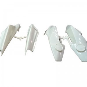 Лява и дясна тапицерия на мотоциклета