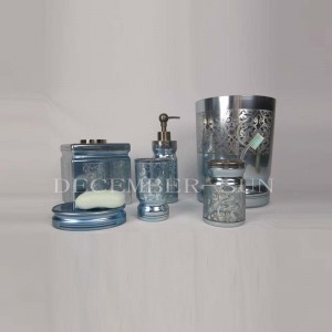 Кръгли аксесоари за баня с лазерно изрязване