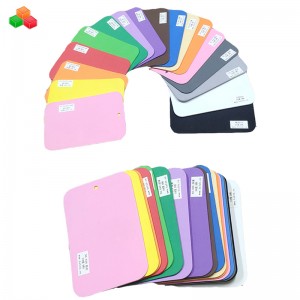 Горещи продажби с висока плътност цветни 2 мм 6 мм 10мм чехли памет EVA пяна лист по поръчка размер предпазни гумени листове за опако...