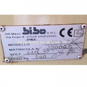 Бибо автоматична машина за щанцоване и щамповане на кожени колани