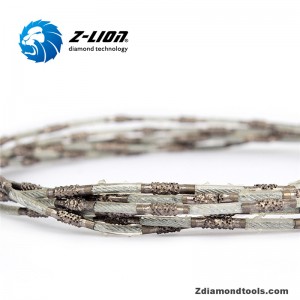 ZL-SJ 2.0 мм диамантен режещ тел за рязане на камък от оникс