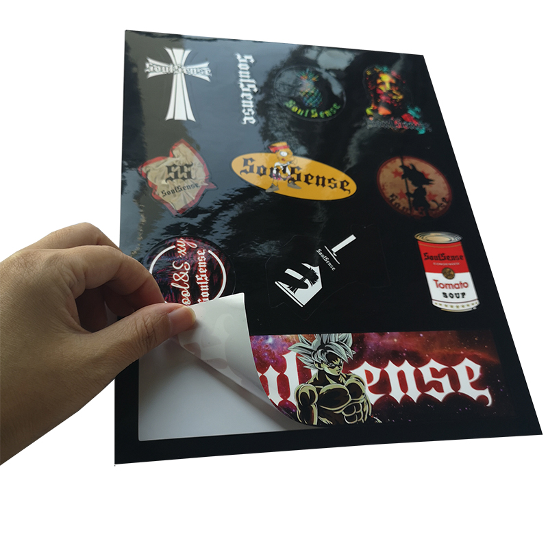 Водоустойчив Die Cut Logo Лого на анимационен филм по поръчка с UV доказателство