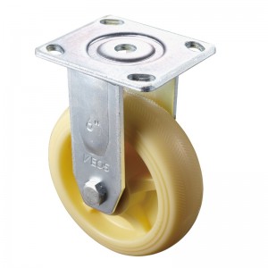 Heavy Duty - Хром покрит корпус с бяло колело TPE