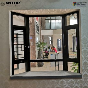 Прозорци от алуминиев отсек и лък