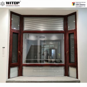 Прозорци от алуминиев отсек и лък