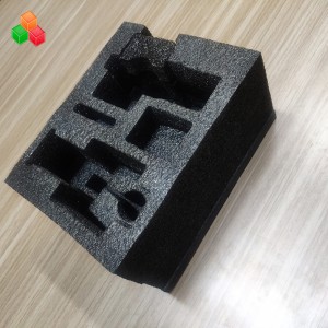 персонализиран калъп die cut pack epe вътрешна пяна устойчива на цветни вложки от epe пяна за опаковъчен материал за бутилка вино