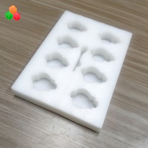 персонализиран калъп die cut pack epe вътрешна пяна устойчива на цветни вложки от epe пяна за опаковъчен материал за бутилка вино