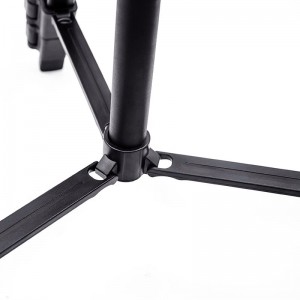 Kingjoy Lighteight Алуминиева професионална видеокамера статив VT-910 за Canon Nikon Sony DSLR видеокамера