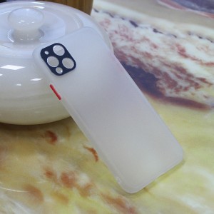 Калъф за мобилен телефон iPhone11 с метален протектор за камера и независими бутони