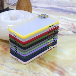 Калъф за мобилен телефон iPhone11 с метален протектор за камера и независими бутони