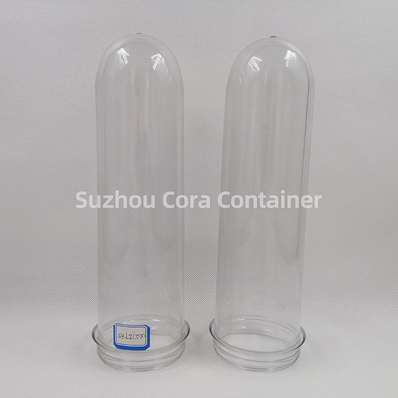 65mm 275g размер на врата 72mm Plasitc Pet Preform за масло за напитки с вода