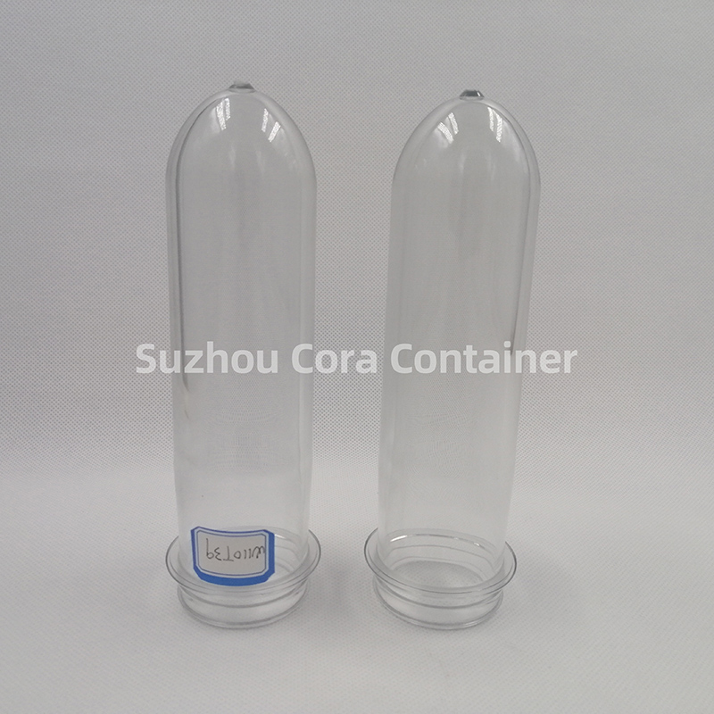 39mm 110g размер на врата 46mm Plasitc Pet Preform за масло за водни напитки