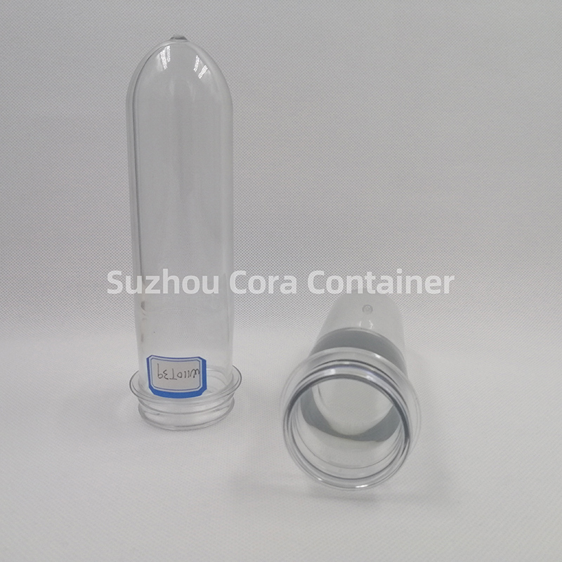 39mm 110g размер на врата 46mm Plasitc Pet Preform за масло за водни напитки