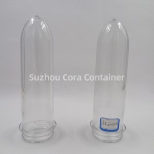 39mm 100g размер на врата 46mm Plasitc Pet Preform за масло за водни напитки