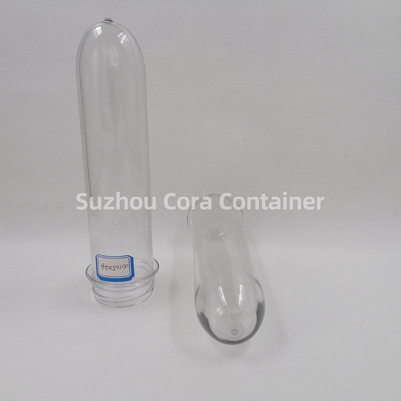 39mm 105g размер на врата 46mm Plasitc Pet Preform за масло за водни напитки