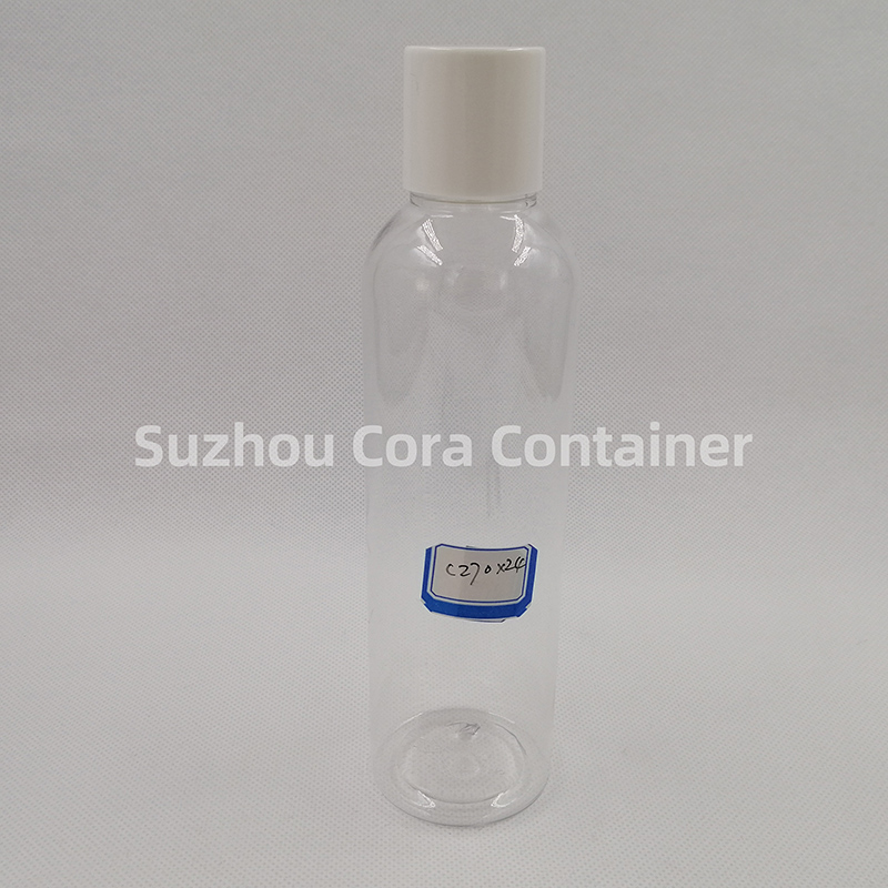 270ml Размер на врата 24mm Пластмасова козметична бутилка с капачка за скрепване