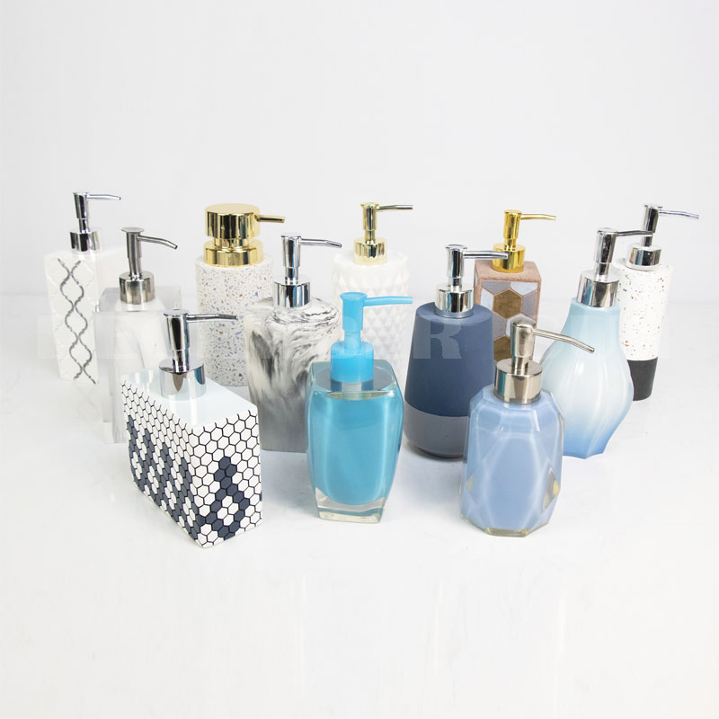 Модерен дозатор за лосион за сапун за смола за баня