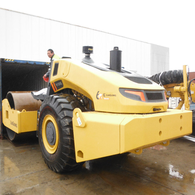 Sliugong 12тон Hydraulic Single Drumn Road Road Roller Clg6120e