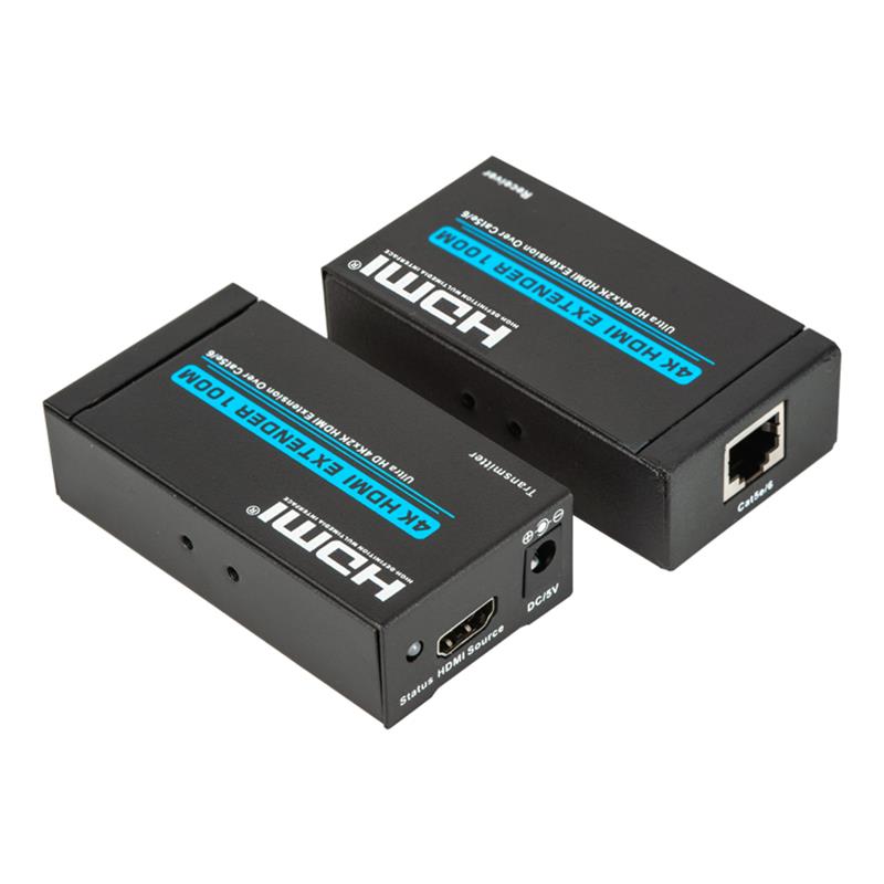 V1.4 4K HDMI Exnder 100m над сингъл cat5e/6 кабелна поддръжка Ултра HD 4K2K/30Hz
