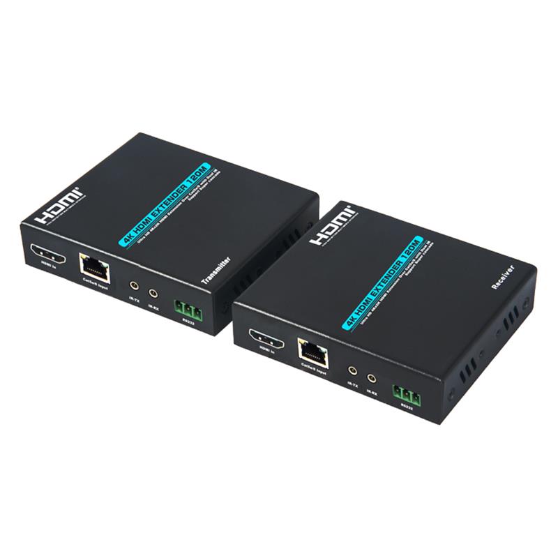 V1.4 4K HDMI Exnder 120m над сингъл cat5e/6 кабелна поддръжка Ултра HD 4K2K/30Hz