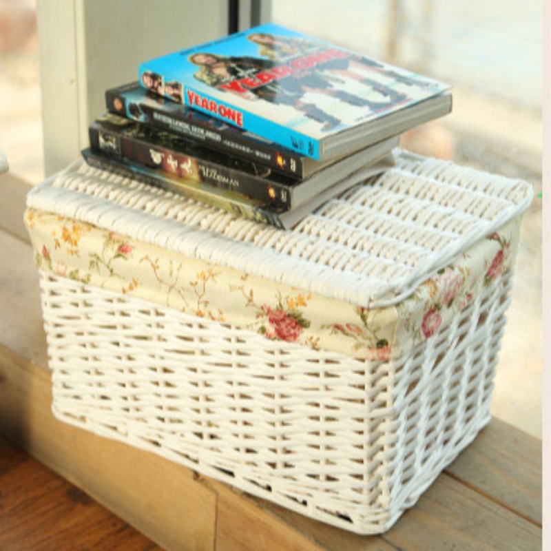 Ръчно изработена кошница за съхранение на работния плот